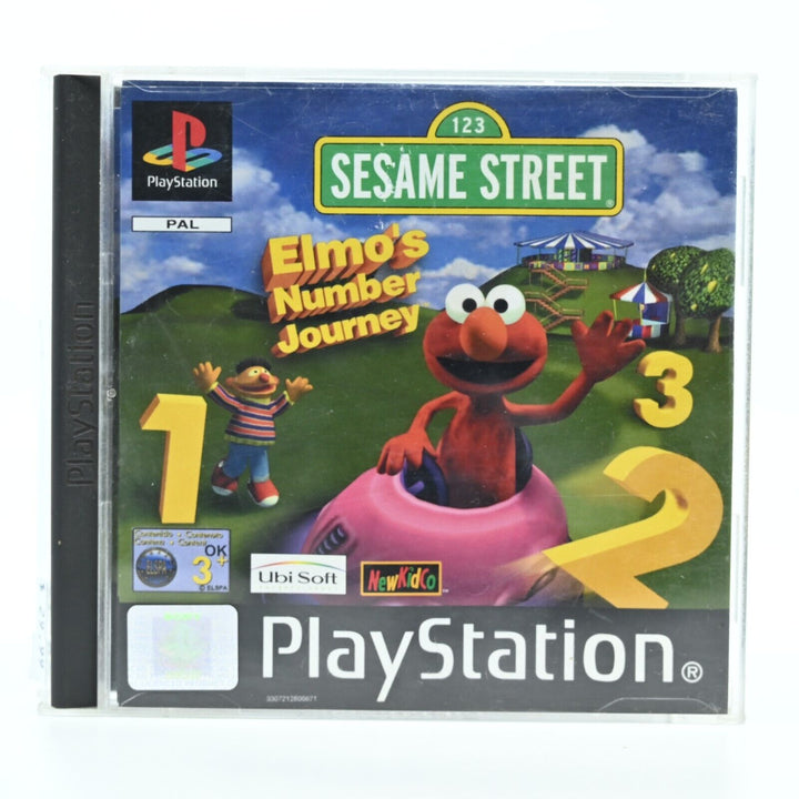 Elmo's Number Journey - Sony Playstation 1 / PS1 Game - PAL - FREE POST!