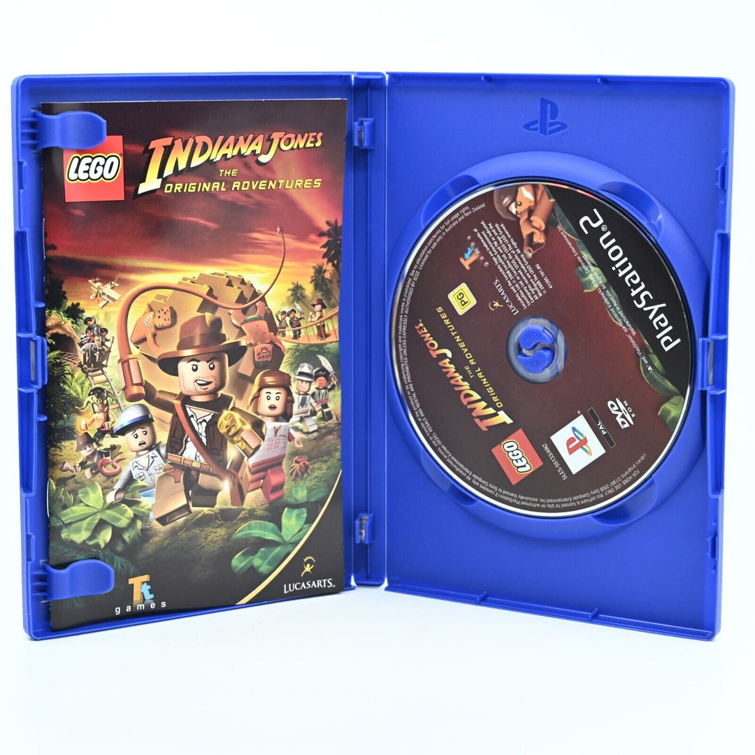 Lego Indiana Jones - Sony Playstation 2 / PS2 Game - PAL - MINT DISC!