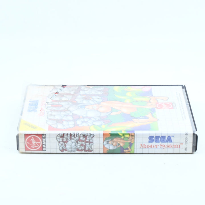 Chuck Rock - Sega Master System Game - No Manual - PAL - FREE POST!