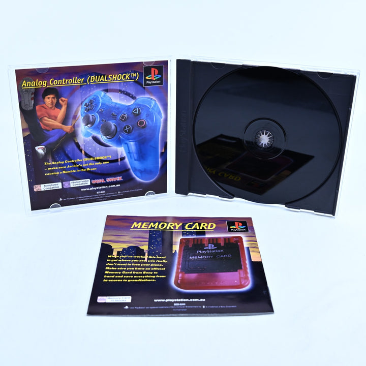 Jackie Chan Stuntmaster - Sony Playstation 1 / PS1 Game + Manual - PAL