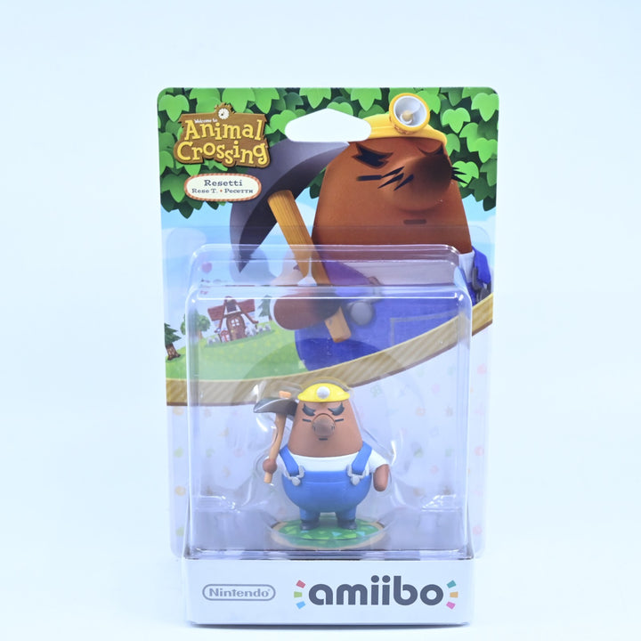 SEALED! Resetti Amiibo - Animal Crossing - Nintendo - Toy