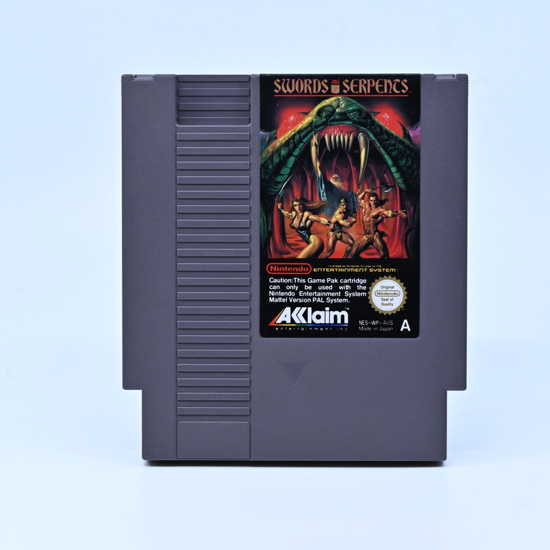 Swords and Serpents - Nintendo Entertainment System / NES Game - PAL