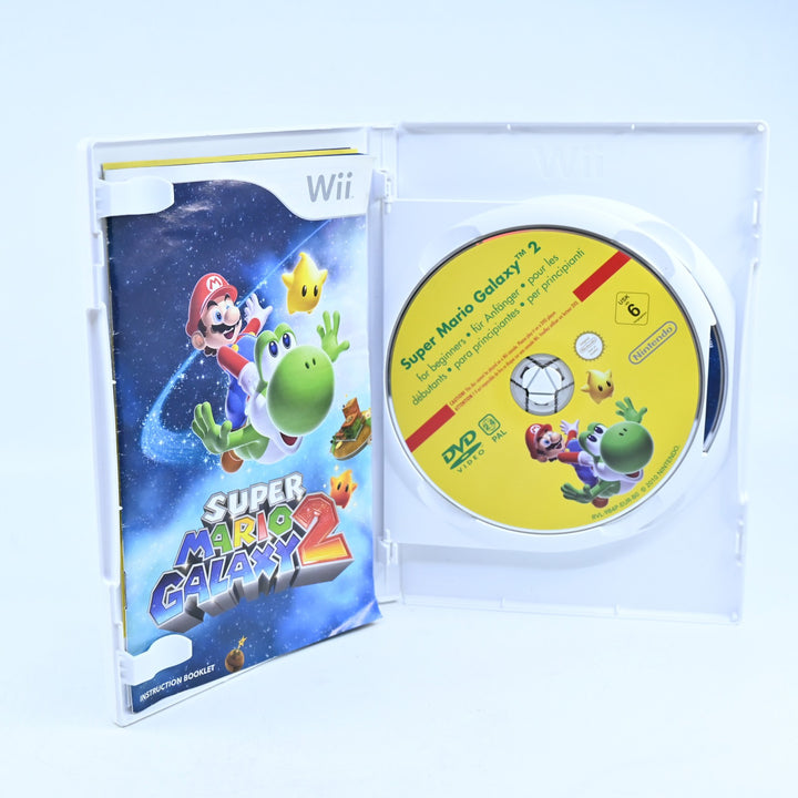 Super Mario Galaxy 2 + Tutorial Disc - Nintendo Wii Game + Manual - PAL
