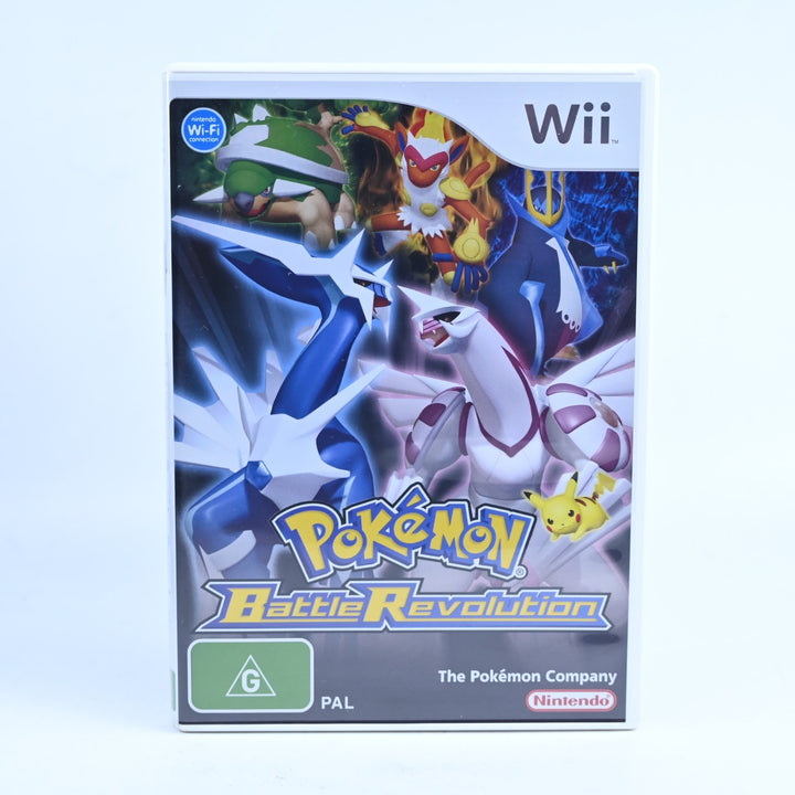LIKE NEW! Pokemon Battle Revolution - Nintendo Wii Game + Manual - MINT DISC!