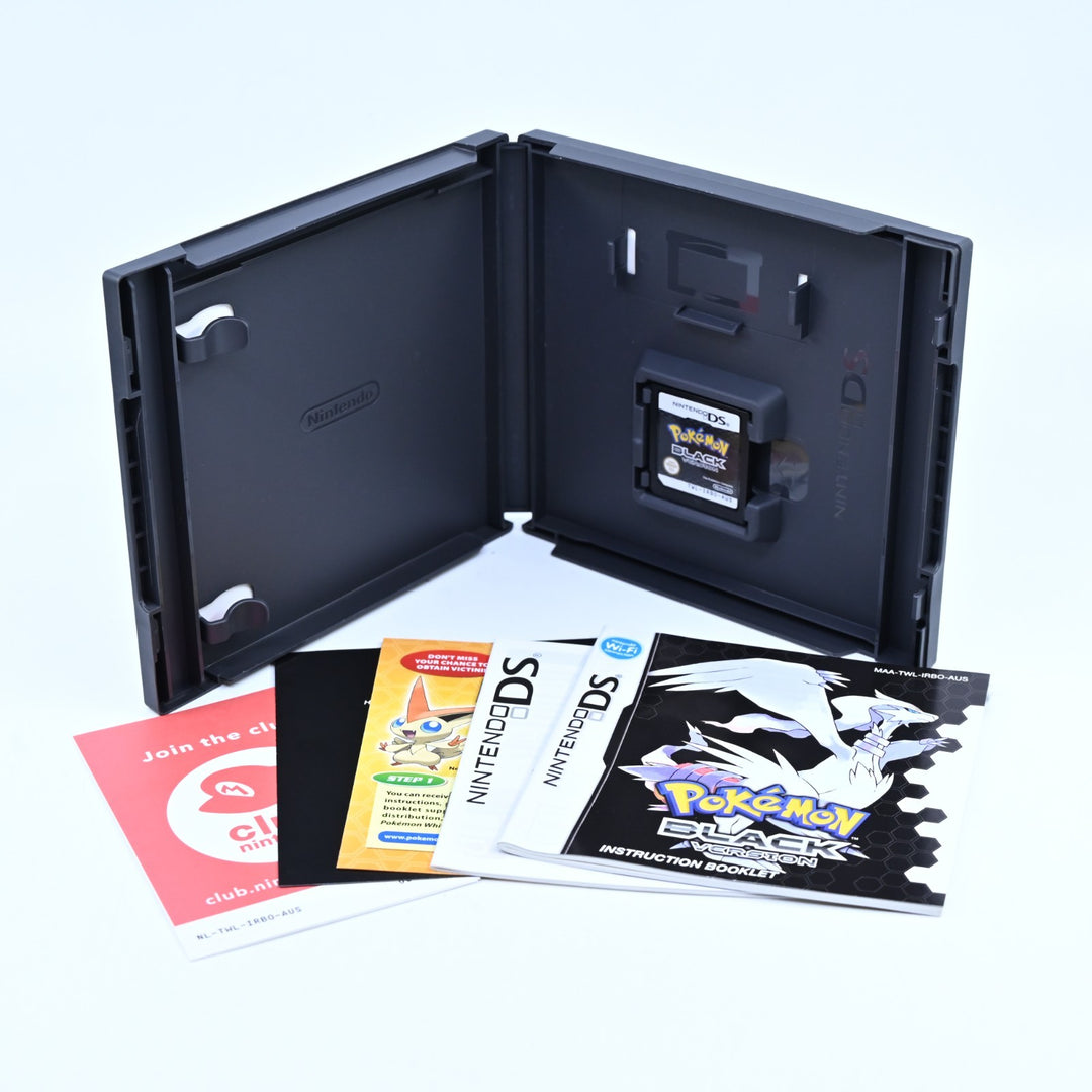 Pokemon Black - Nintendo DS Game - AUS PAL + Manual - FREE POST!