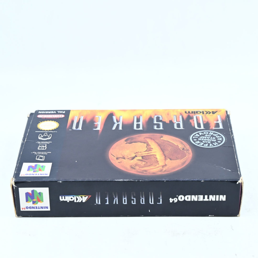 Forsaken - N64 / Nintendo 64 Boxed Game - PAL - FREE POST!