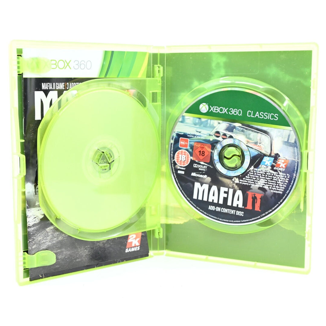 Mafia II - Xbox 360 Game + Manual - PAL - MINT DISC!