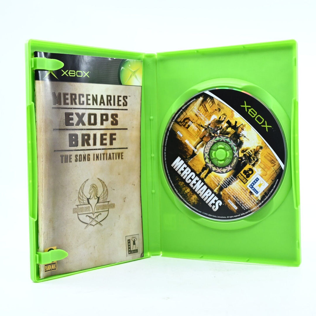 Mercenaries: Playground of Destruction - Original Xbox Game + Manual - PAL