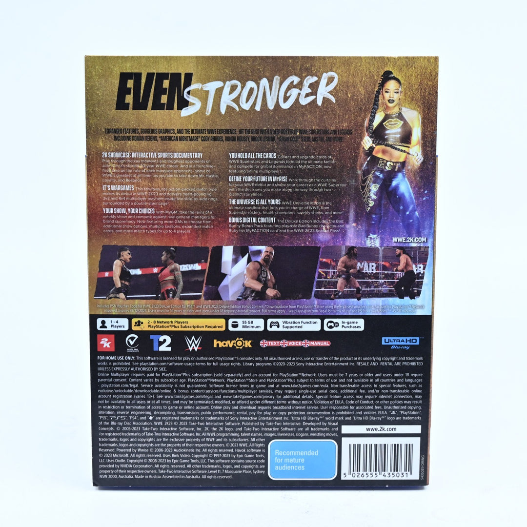 WWE 2K23 Deluxe Edition - Sony Playstation 5 / PS5 Game - FREE POST!