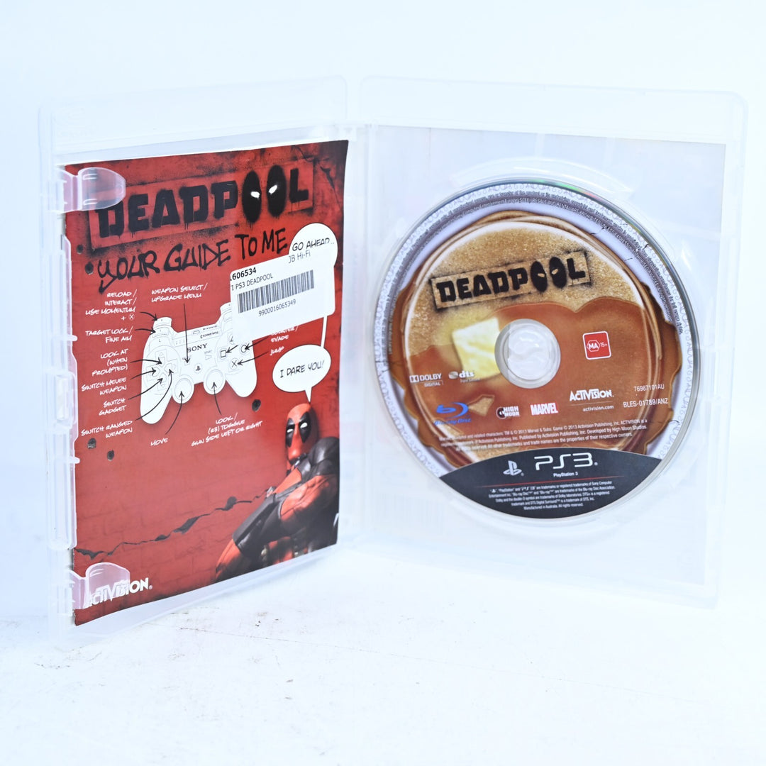 Deadpool - Sony Playstation 3 / PS3 Game + Manual - FREE POST!!