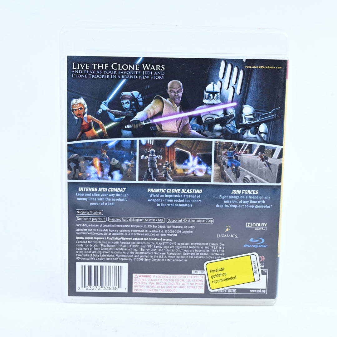 Star Wars: The Clone Wars Republic Heroes - PS3 Game - MINT DISC!