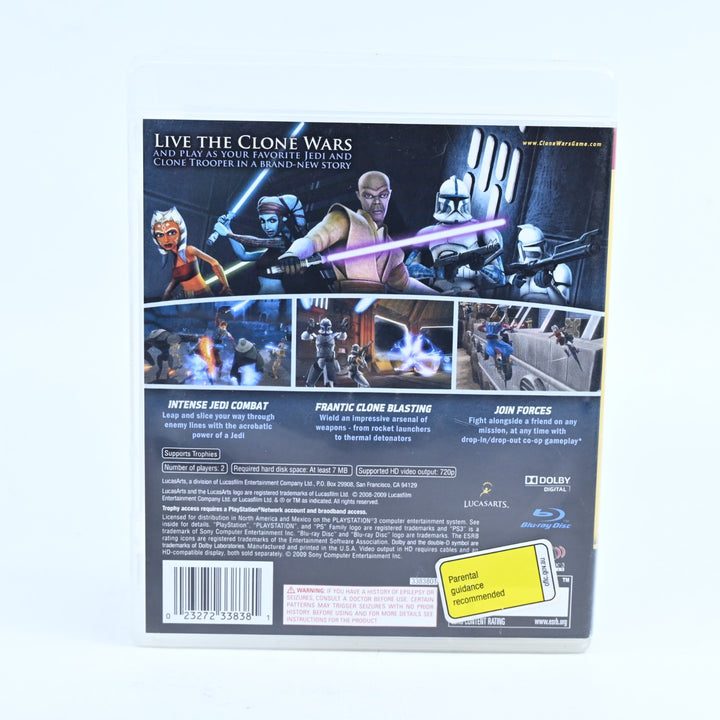 Star Wars: The Clone Wars Republic Heroes - PS3 Game - MINT DISC!