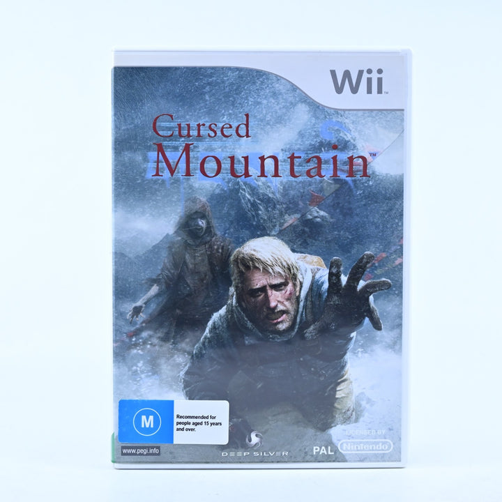 Cursed Mountain - Nintendo Wii Game + Manual - PAL - MINT DISC!