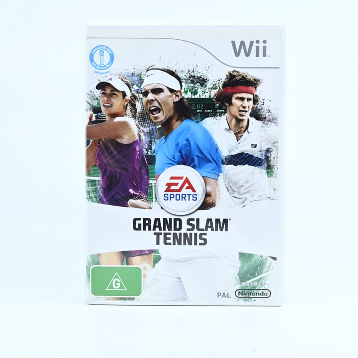 Grand Slam Tennis - Nintendo Wii Game + Manual - PAL - MINT DISC!