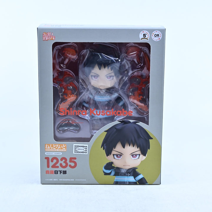SEALED! Shinra Kusakabe - Fire Force Nendoroid 1235 - Good Smile - Anime Figure