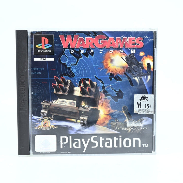 WarGames: Defcon 1 - Sony Playstation 1 / PS1 Game + Manual - PAL - MINT DISC!