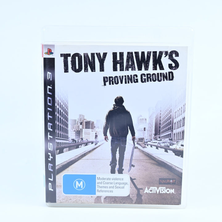 Tony Hawk's Proving Ground - Sony Playstation 3 / PS3 Game + Manual - MINT DISC!
