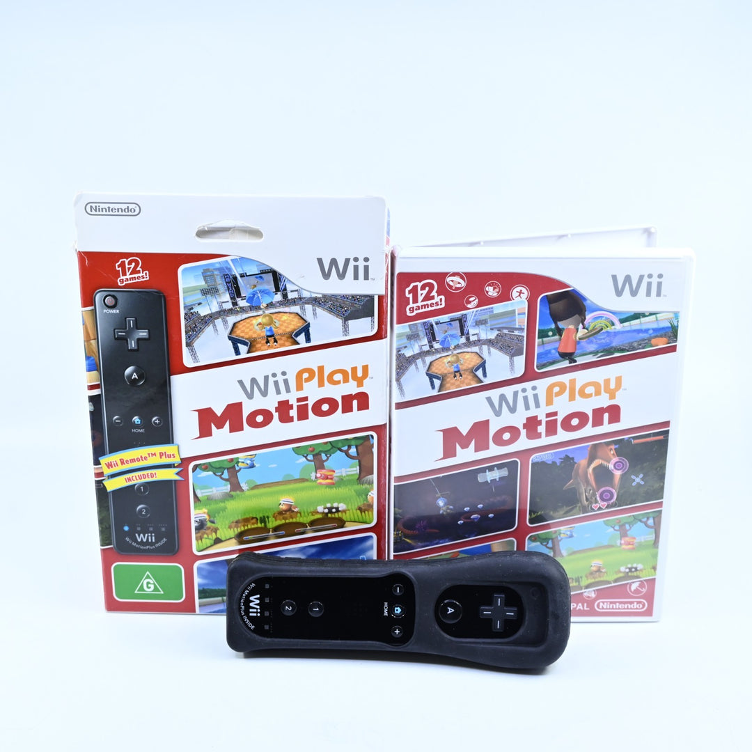 Wii Play Motion - With Motion Plus Controller - Nintendo Wii Game + Manual - PAL