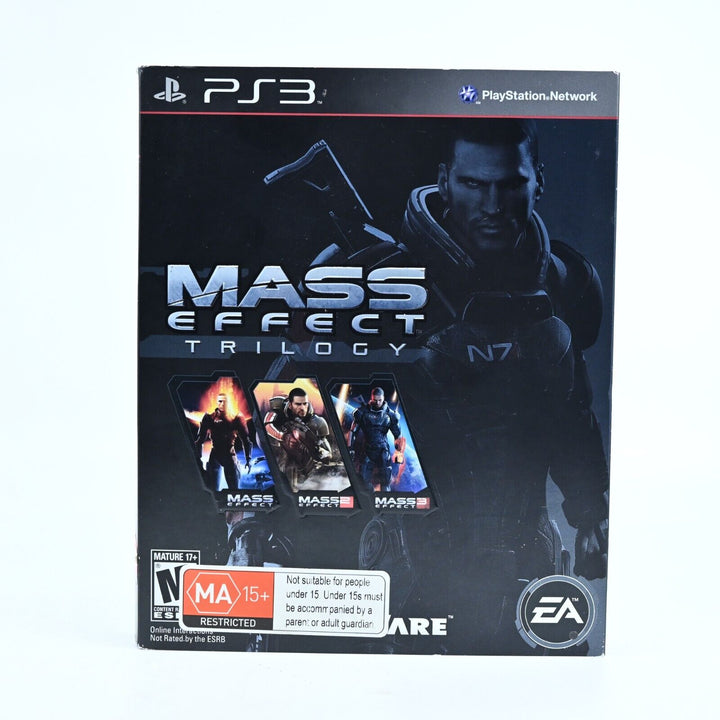 Mass Effect Trilogy - Sony Playstation 3 / PS3 Game + Manual - NEAR MINT DISC!