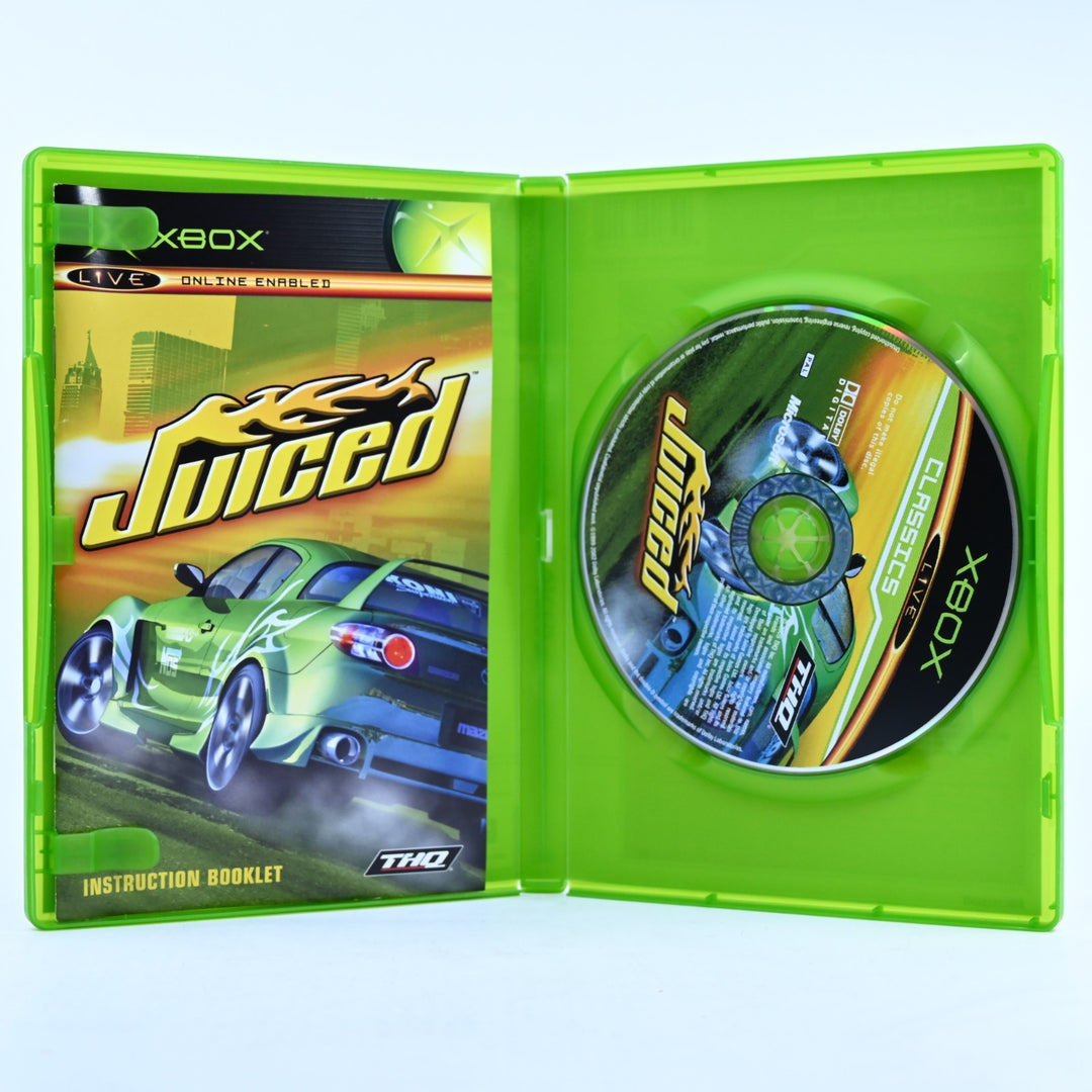 Juiced - Original Xbox Game + Manual - PAL - MINT DISC!
