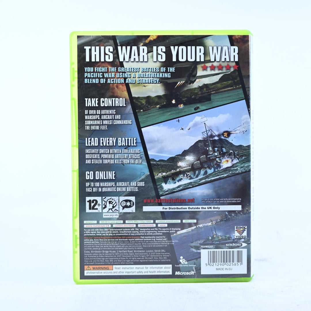 Battlestations: Midway - Xbox 360 Game + Manual - PAL - MINT DISC!