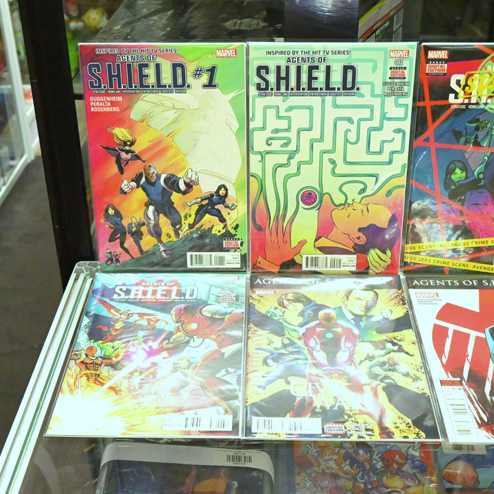 Agents of S.H.I.E.L.D. - Complete Set 1-10 - Guggenheim - Marvel Comics - Comic