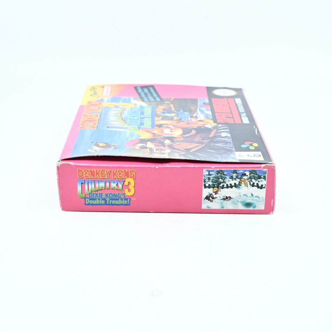 Donkey Kong Country 3 - Super Nintendo / SNES Boxed Game - PAL - NEW BATTERY!