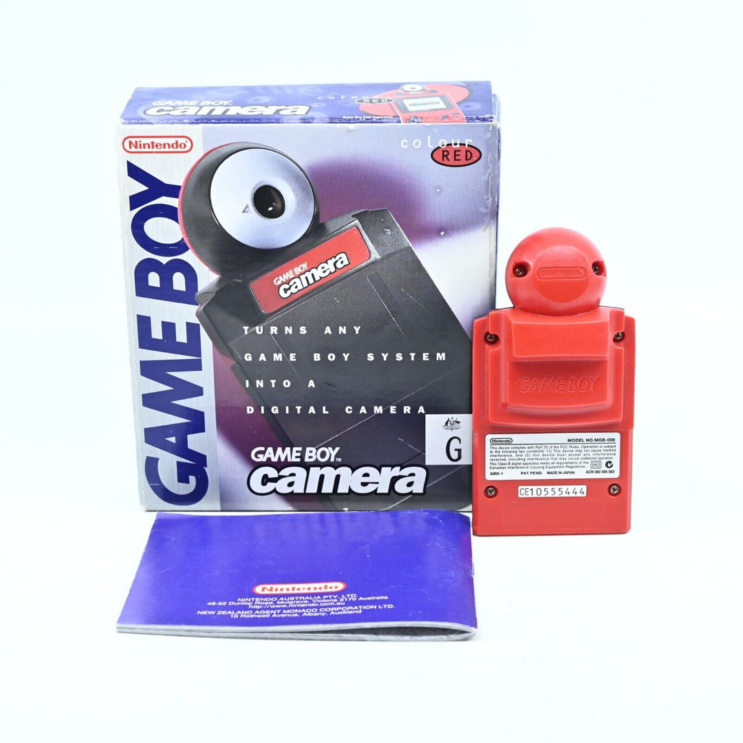 Nintendo Gameboy Camera Red - Nintendo Gameboy Accessory - PAL - FREE POST!