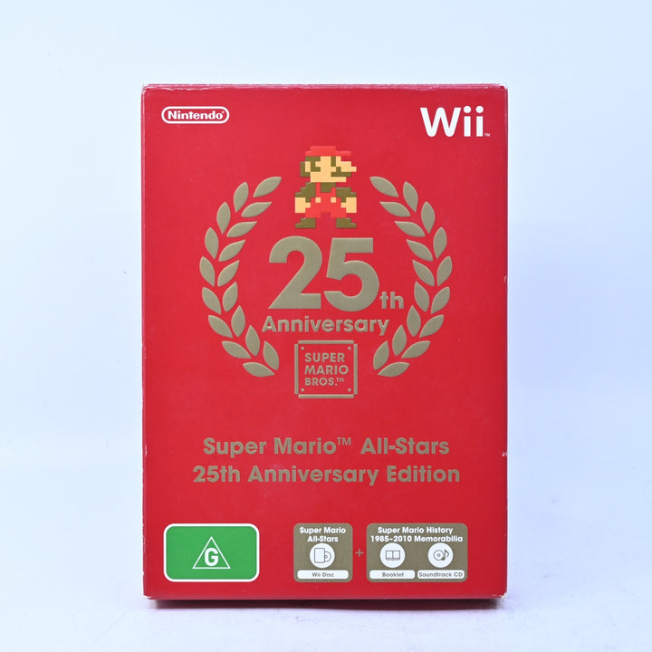 Super Mario All-Stars 25th Anniversary Edition - Nintendo Wii Game + Manual