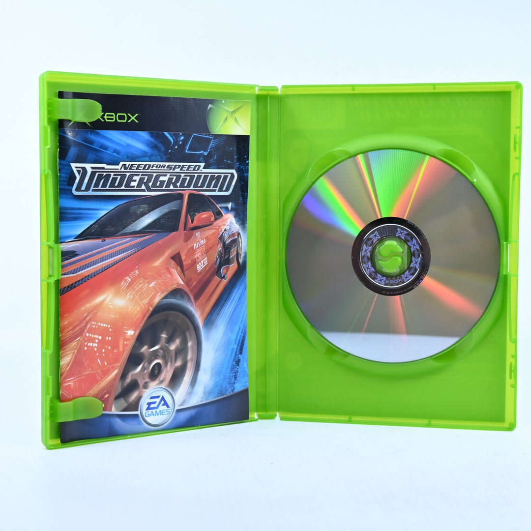 Need for Speed Underground - Original Xbox Game + Manual - PAL - MINT DISC!