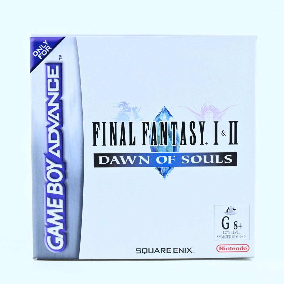 Final Fantasy I & II: Dawn of Souls - Nintendo Gameboy Advance / GBA Boxed Game