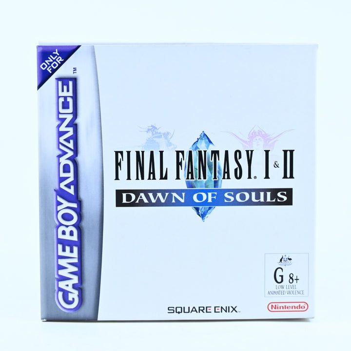 Final Fantasy I & II: Dawn of Souls - Nintendo Gameboy Advance / GBA Boxed Game