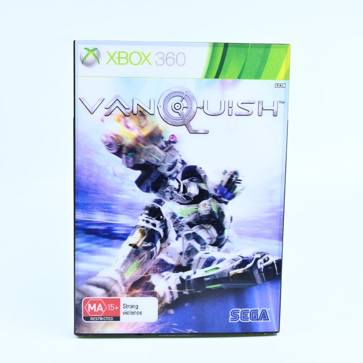 SEALED GAME! - Vanquish - Xbox 360 Game + Manual + Holographic Sleeve - PAL