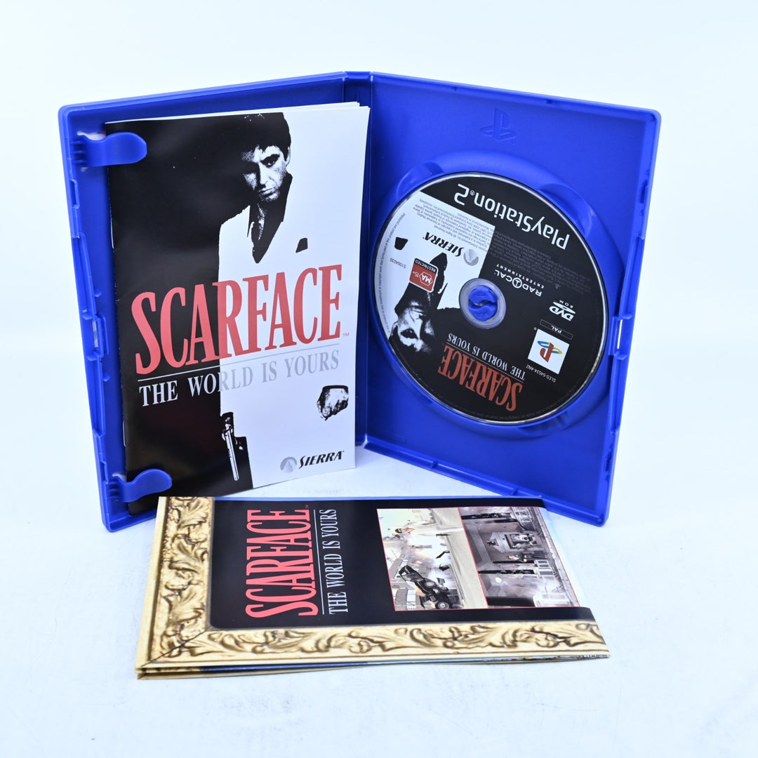 Scarface: The World is Yours Collector's Edition - PS2 Game + Manual + Map