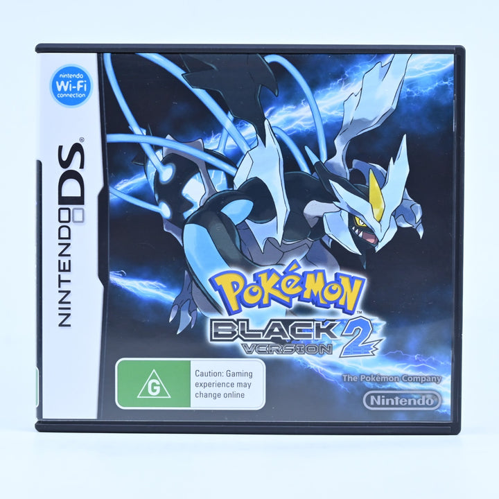 Pokemon Black 2 - Nintendo DS Game - PAL + Manual - FREE POST!
