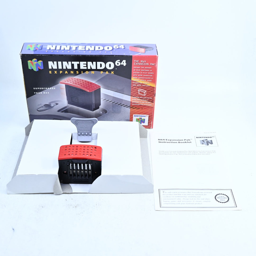Boxed Expansion Pak - N64 / Nintendo 64 Accessory - PAL - FREE POST!