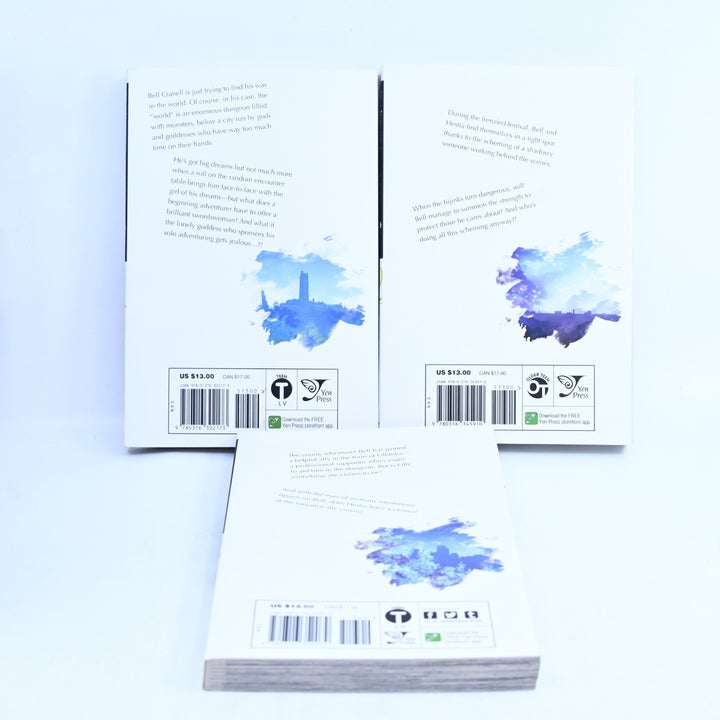 Is It Wrong To Try To Pick Up Girls In A Dungeon? Vol. 1-5 -Fujino Omori- Manga