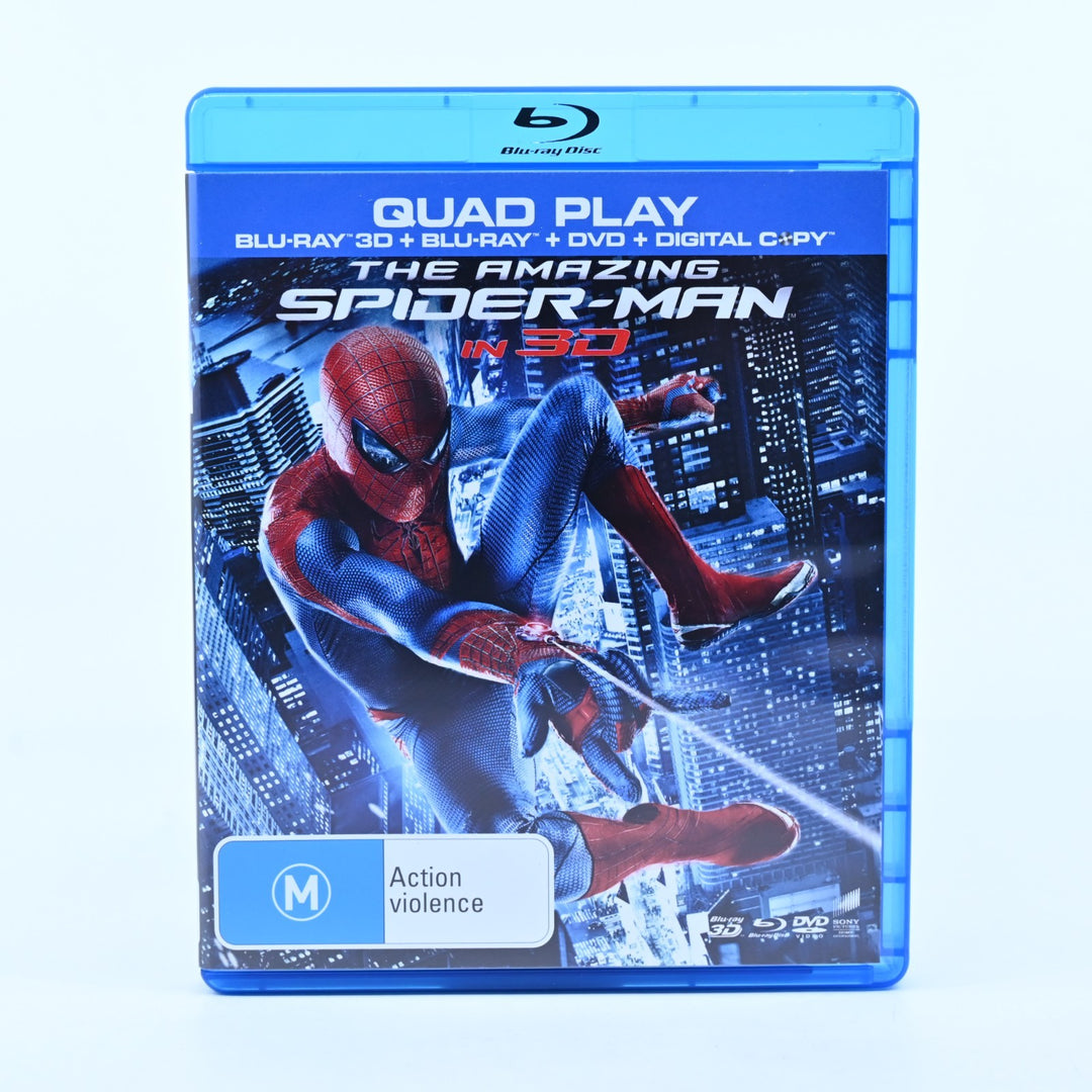 The Amazing Spider-Man in 3D - Quad Play - Region B - Blu-ray 3D