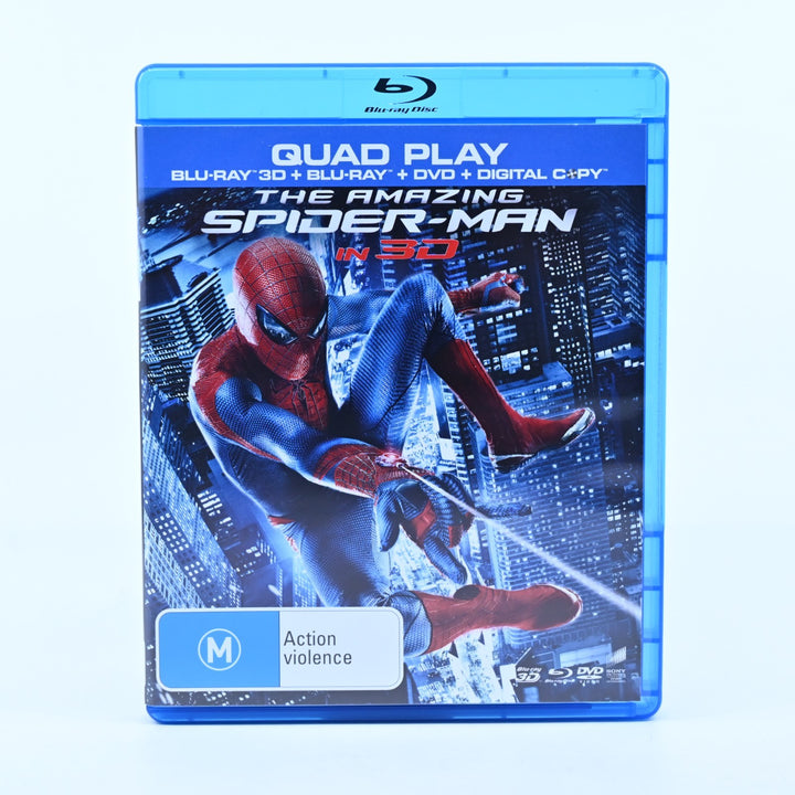 The Amazing Spider-Man in 3D - Quad Play - Region B - Blu-ray 3D