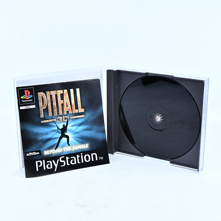 Pitfall 3D: Beyond The Jungle - Sony Playstation 1 / PS1 Game + Manual - PAL
