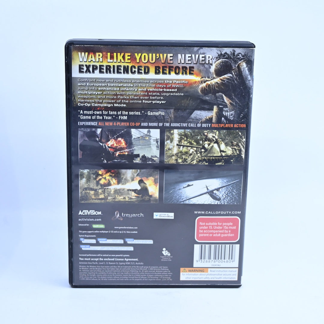 Call of Duty: World At War - Activision / Trearch  - PC Game
