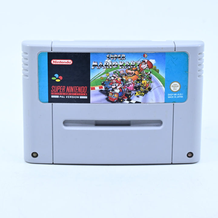 Super Mario Kart - Super Nintendo / SNES Game - PAL - FREE POST!