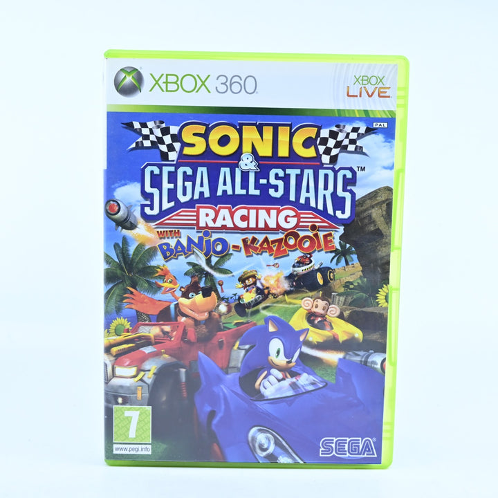 Sonic & Sega All-Stars Racing with Banjo & Kazooie - Xbox 360 Game + Manual