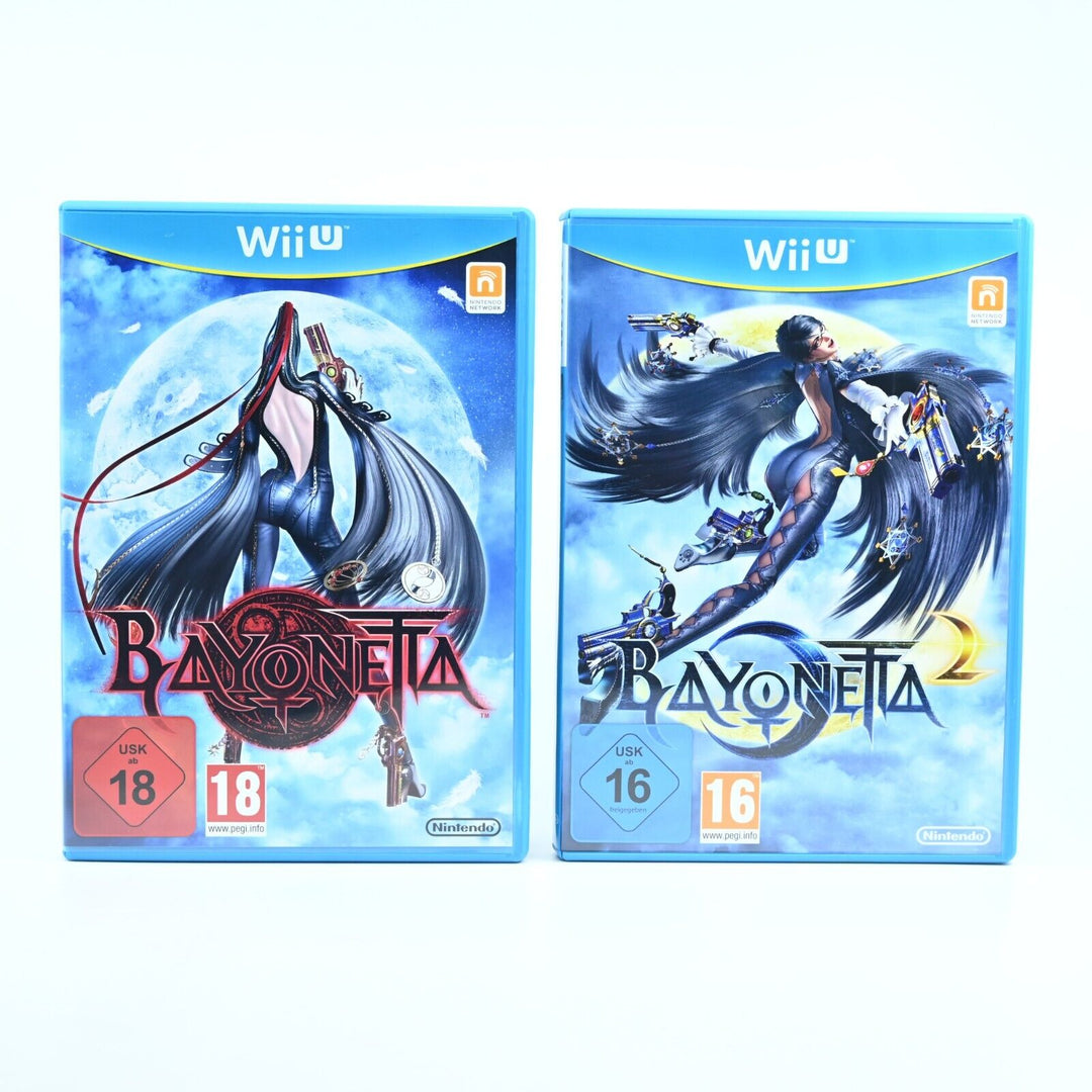 Bayonetta + Bayonetta 2 Special Edition - Nintendo Wii U Game - PAL - MINT DISC!