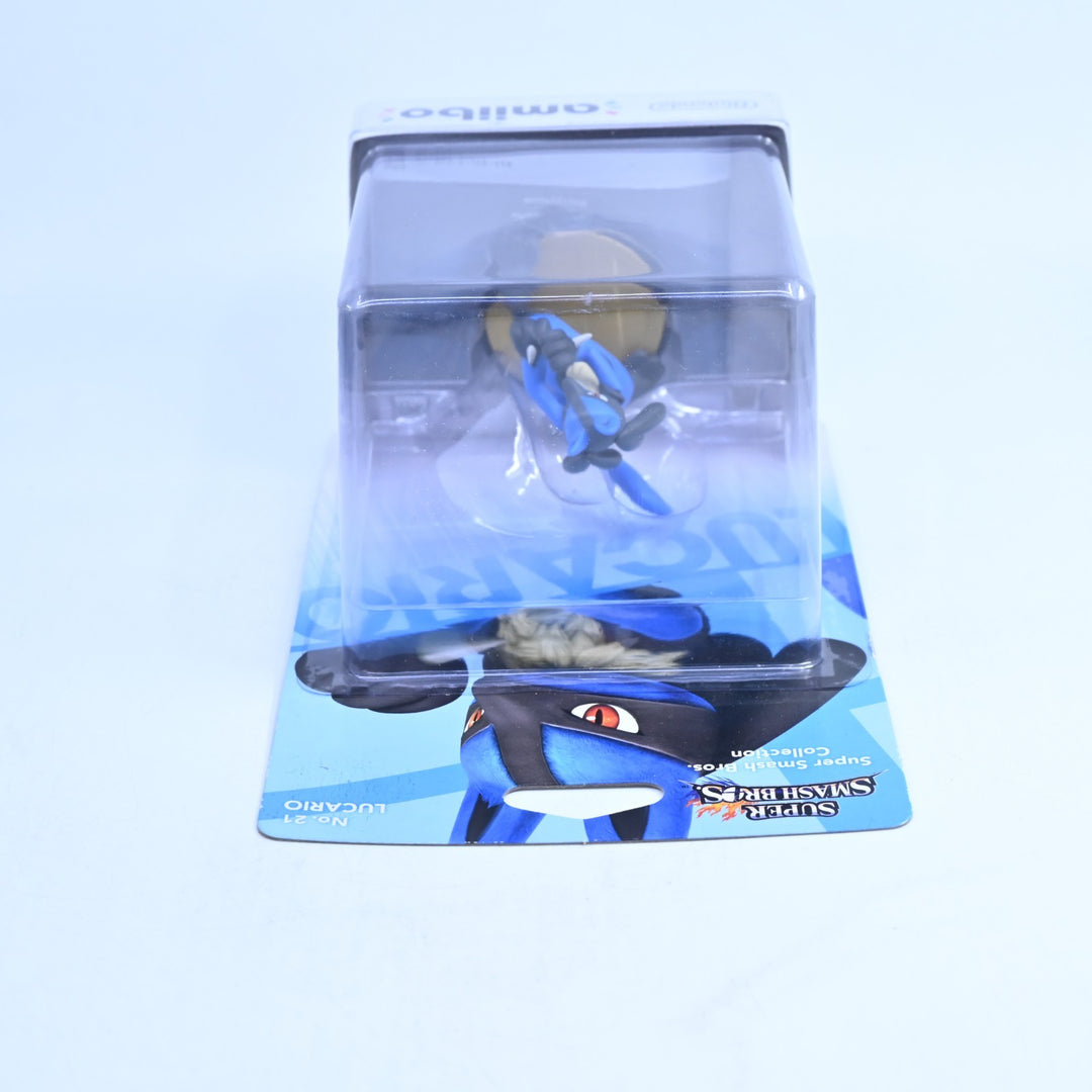 SEALED! Lucario Amiibo No. 21 - Super Smash Bros. Collection - Toy