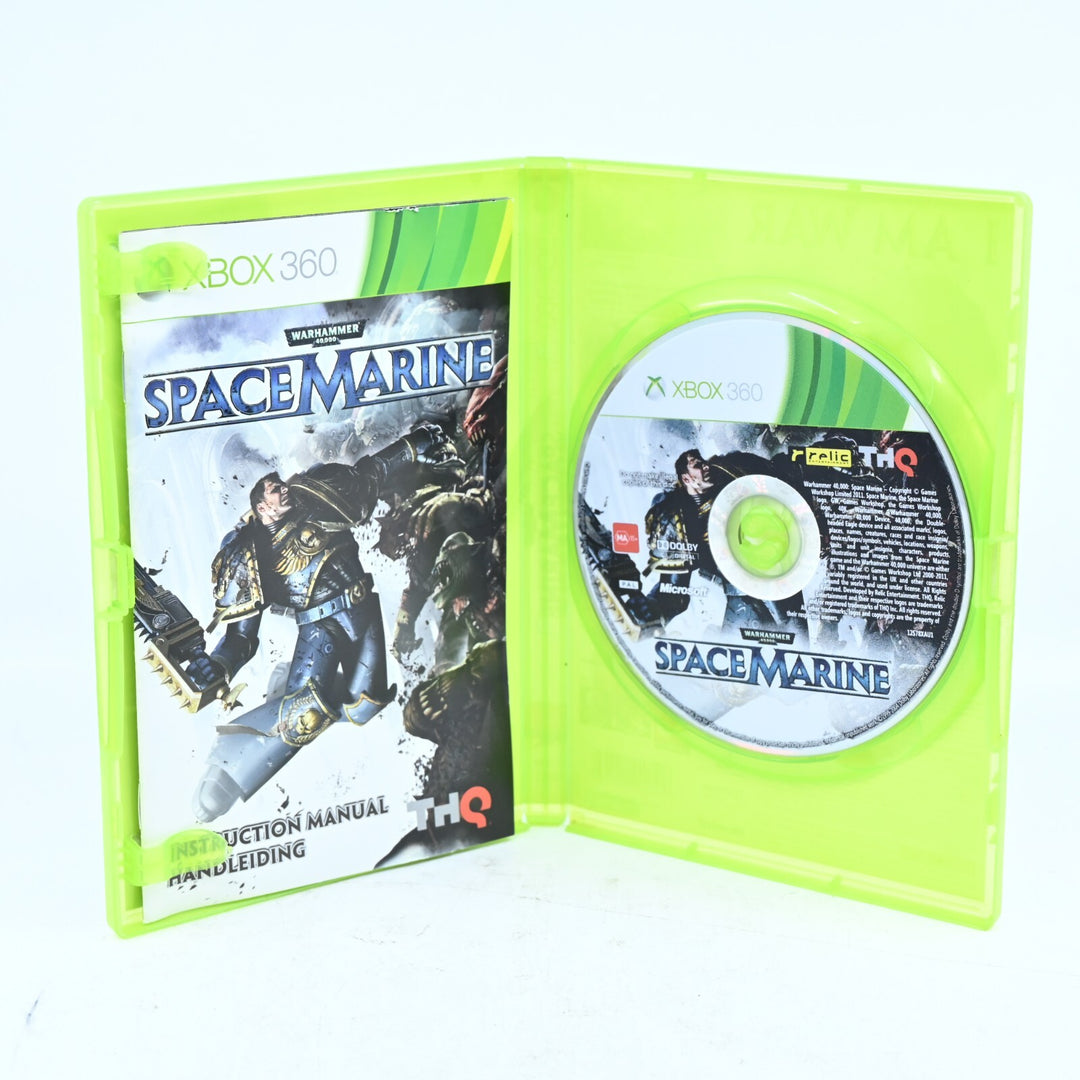 Warhammer 40k: Space Marine - Xbox 360 Game + Manual - PAL - MINT DISC!