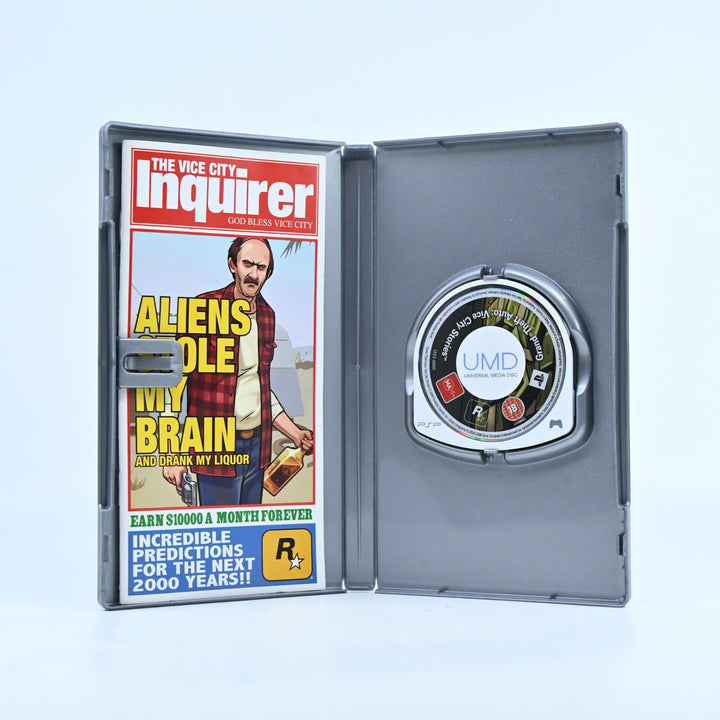 Grand Theft Auto Vice City Stories - Sony PSP Game + Manual - FREE POST!