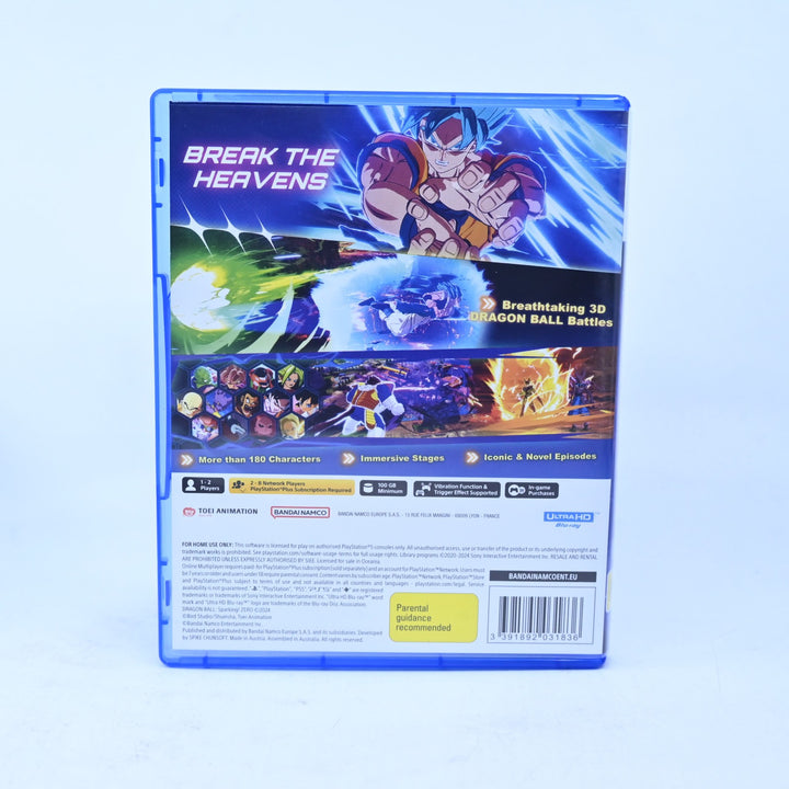 Dragon Ball: Sparking Zero - Sony Playstation 5 / PS5 Game - MINT DISC!