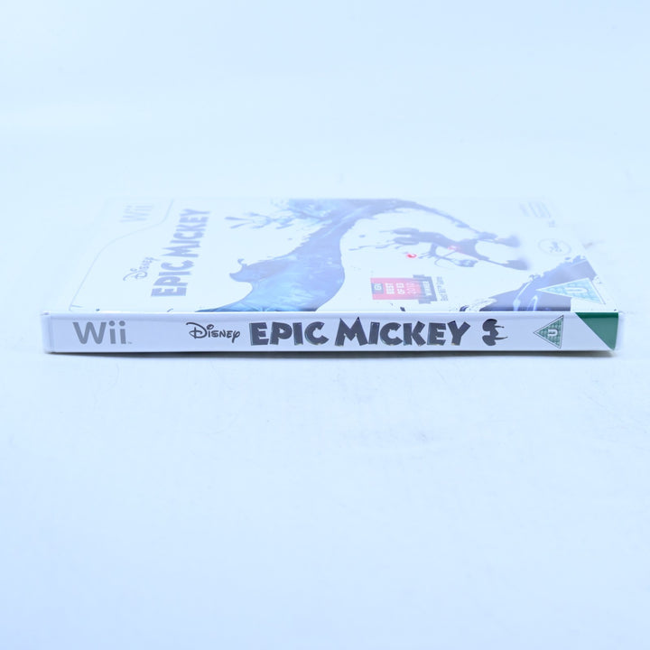 SEALED! Epic Mickey - Nintendo Wii Game + Manual - PAL