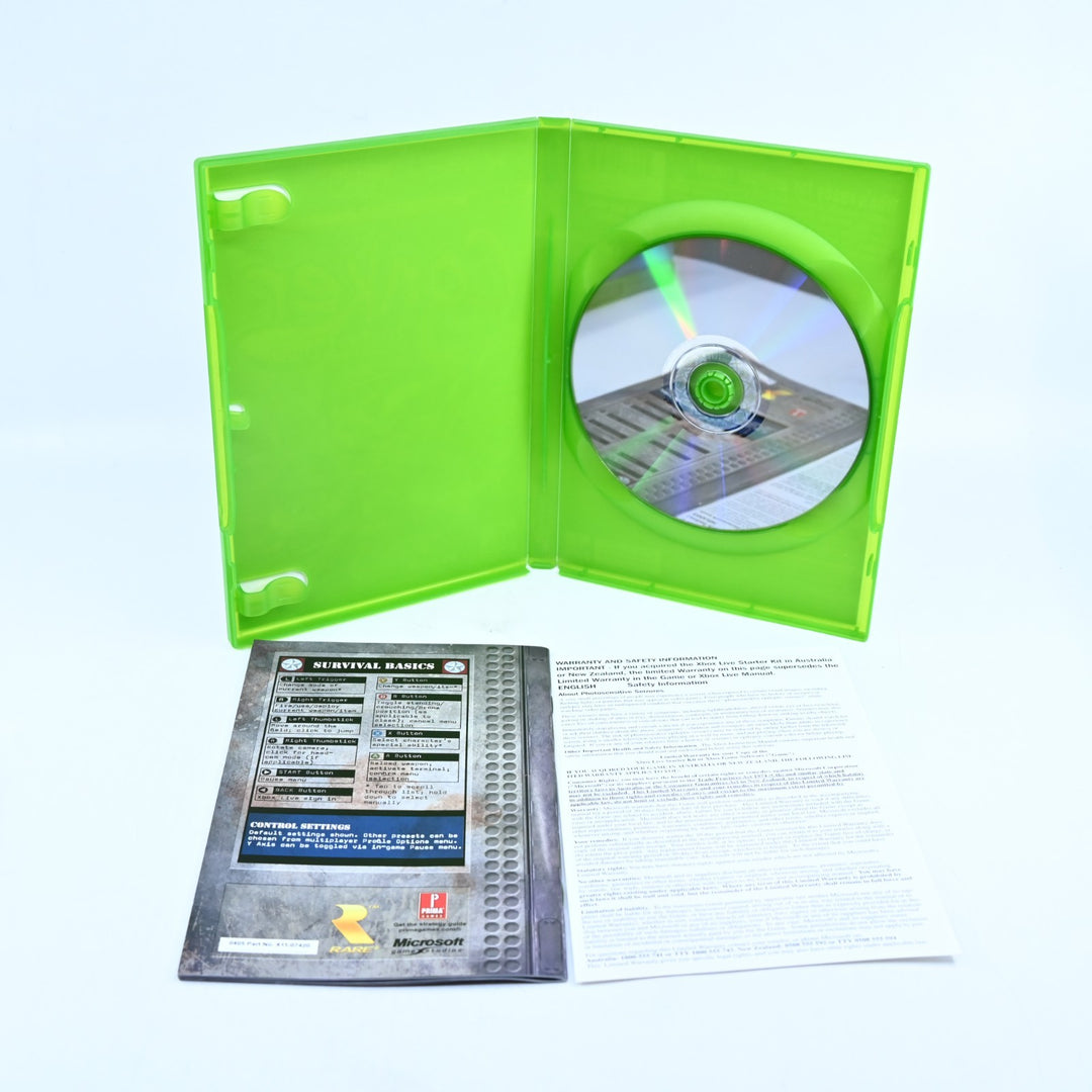 Conker: Live & Reloaded - Original Xbox Game + Manual - PAL - MINT DISC!